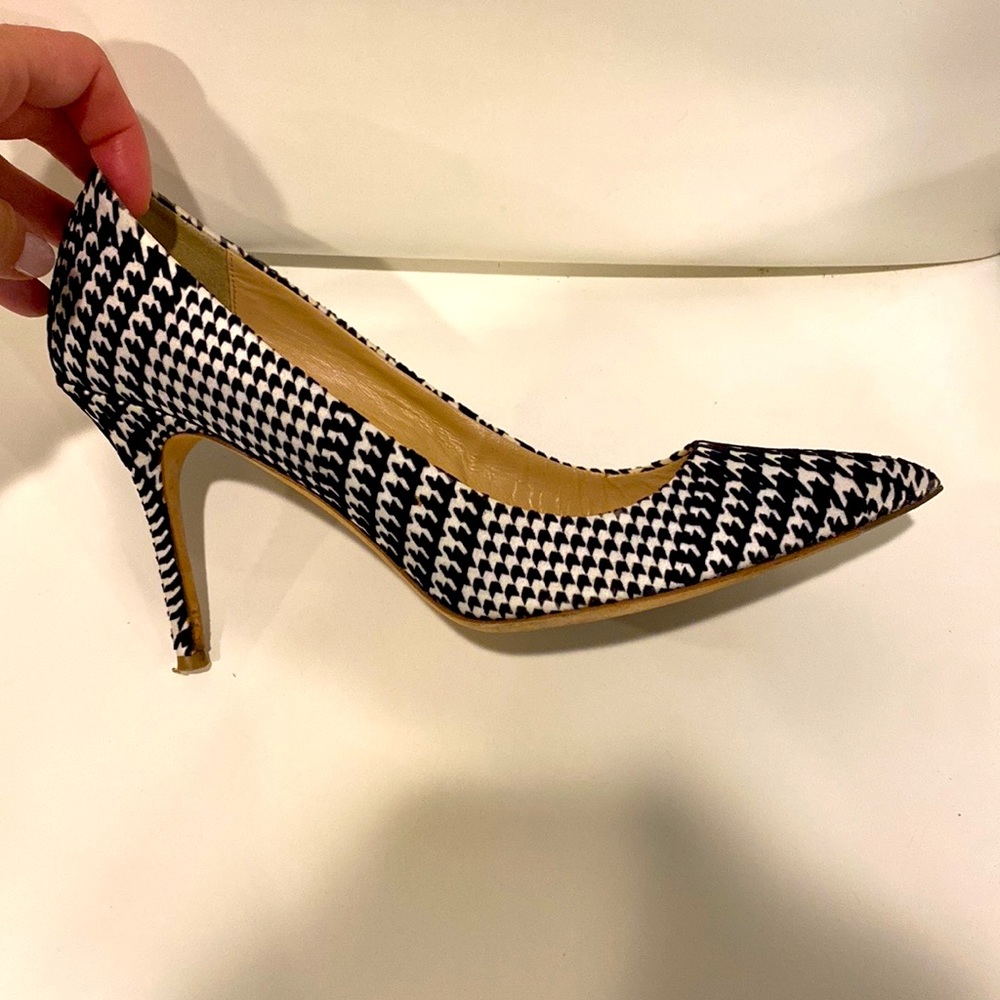 J crew tweed pumps